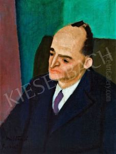 Milan Fust's Portrait by Robert Bereny