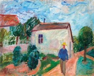 Walking In The Garden by Robert Bereny