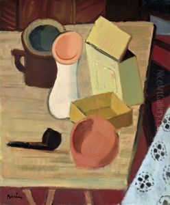 Still-life With A Pipe by Robert Bereny