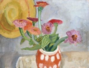 Flowery Still Life by Robert Bereny