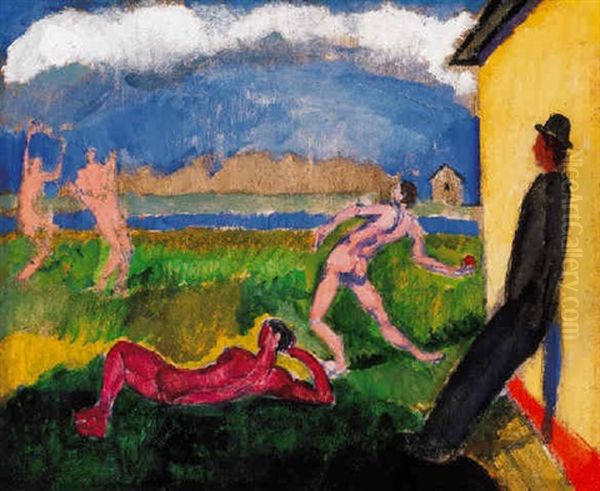 Labdazok (ball Players) - view 1