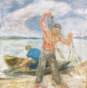 Balaton Fishermen by Robert Bereny