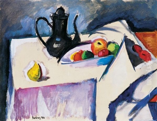 Still Life With Jug And Fruits - view 1