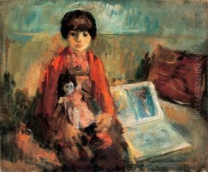 Kislany Babaval (girl With A Puppet)