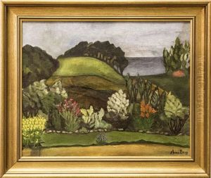 Landskap Med Blommor by Anna Berg