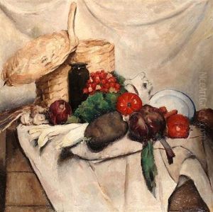 Still Life With Vegetables by Ans Van Den Berg