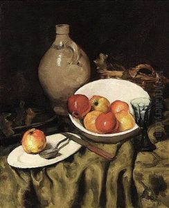 Still Life With Apples (+ 2 Others, Pastel; 3 Works) Still Life With Apples (+ 2 Others, Pastel; 3 Works)