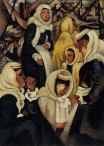 Kroatische Boernvrouwen