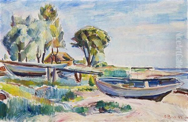 Sommarmorgon, Ornahusen - view 1