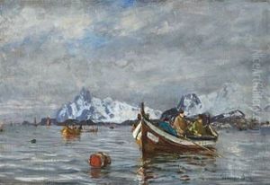 Fiske Langs Norskekysten by Gunnar Berg