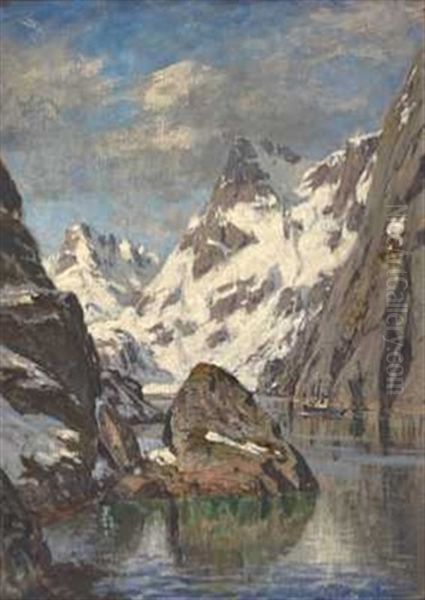 Fra Trollfjorden I Lofoten - view 1