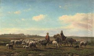 A Shepherd And His Flock