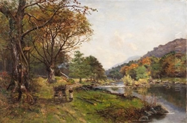 Paisaje Con Campesina - view 1