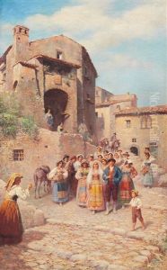 Matrimonio In Costume by Francesco Bergamini