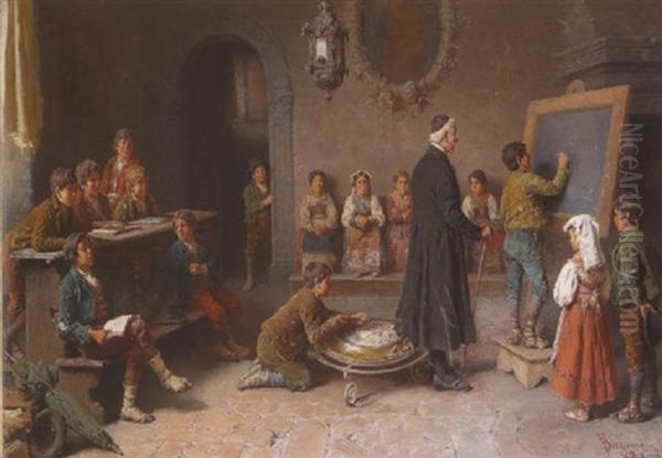 Interior Classroom Scene - view 1