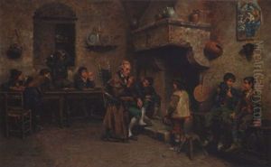 Les Enfants Espiegles by Francesco Bergamini