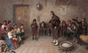 La Lezione by Francesco Bergamini