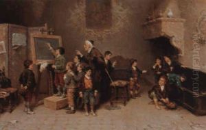 La Lecon De Calcul by Francesco Bergamini