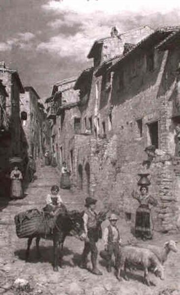 Backstreet In Rome - view 1