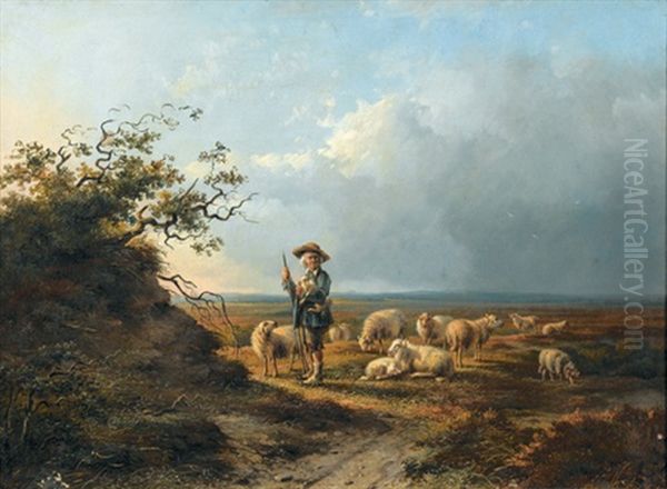 Landschaft Mit Hirten Und Schafherde - view 1