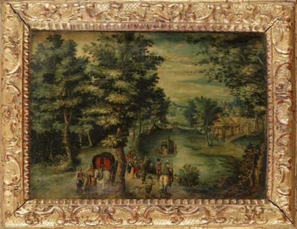 Paysage Anime En Bordure De Riviere - view 1