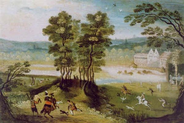 Die Falkenjagd - view 1