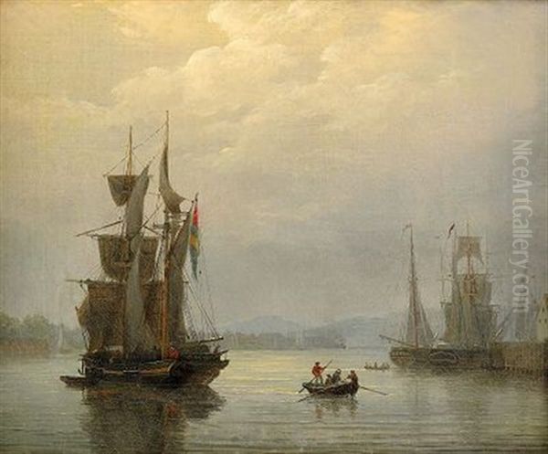 Segelfartyg I Hamn - view 1