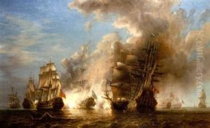 An Anglo-swedish Skirmish In The Channel In 1704