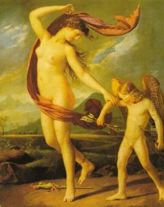 Psyche And Cupid by Joseph Berger