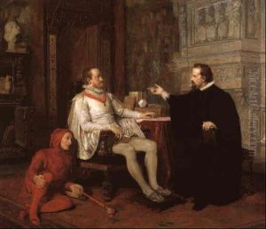 Kaiser Rudolf Ii. Und Keppler Im Studierzimmer