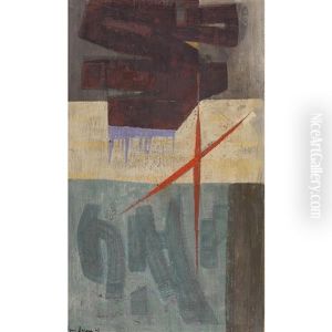 Abstrakte Komposition by Jacques Berger