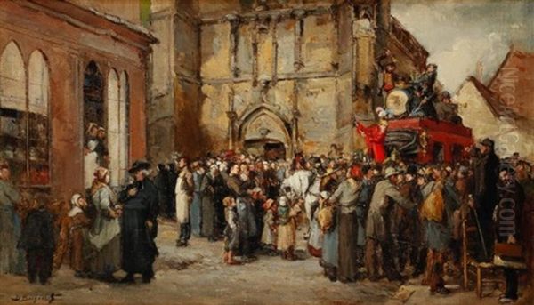 La Diligence Rouge Aux Saltimbanques - view 1