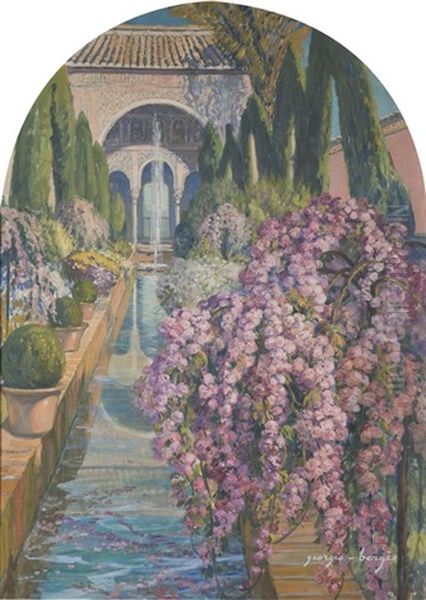 Vue Des Jardins De L'alhambra - view 1