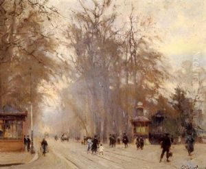 Le Cours La Reine by Edouard De Bergevin
