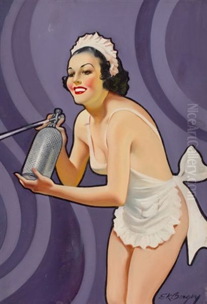 The Mischievous Maid, Pulp Cover - view 1