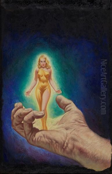 Vulcan's Dolls (startling Stories Digest Cover, February 1952) - view 1