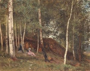 Women By The Woods by Richard Bergh
