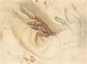 Handstudier Till Gustaf Froding (study) Handstudier Till Gustaf Froding (study)