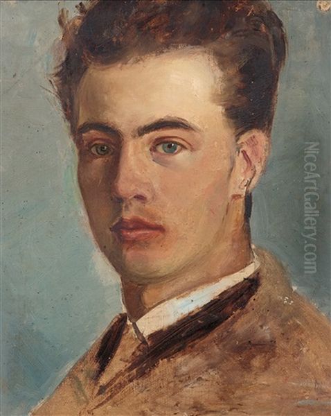Sjalvportratt Som Ung (self Portrait As A Young Man) - view 1