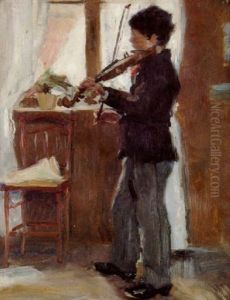 Violinist by Richard Bergh