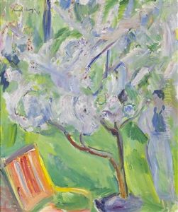 Blommande Tradgard by Svante Bergh
