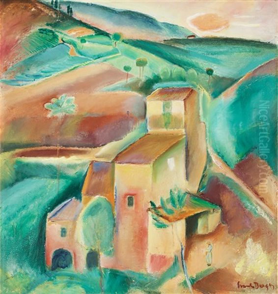 Italienskt Landskap, Toscana - view 1