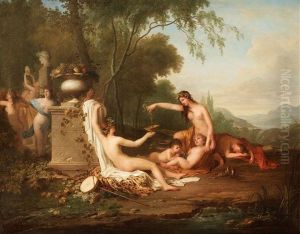 Bacchanal by Augustin Charles G. van den Berghe