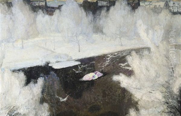 Le Jardin Givre (the Frozen Garden) (1915) - view 1