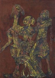 Le Trio by Frits Van Den Berghe