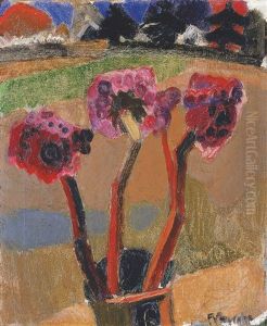 Vase Met Bloemen Vase Met Bloemen