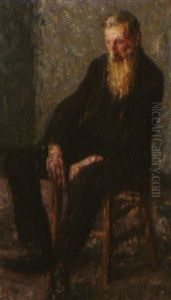 Portret Van Een Oude Man by Frits Van Den Berghe