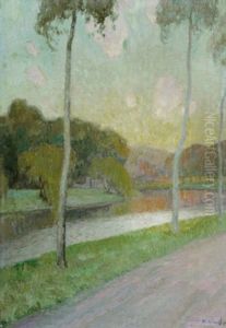 Riviergezicht by Frits Van Den Berghe