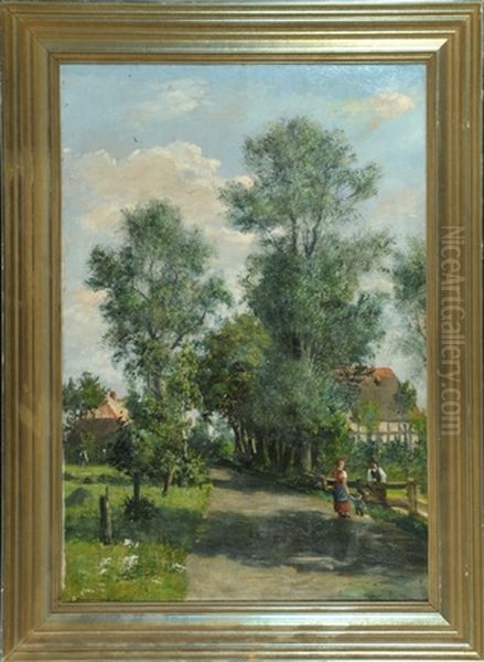 Unterhaltung Am Gartenzaun - view 1