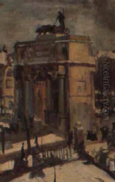 Siegestor, Munchen - view 1